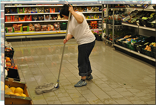 sprzątanie marketów